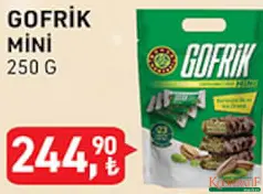 KAHVE DÜNYASI GOFRİK MİNİ 250 G - BAYRAM ŞEKERİ/ÇİKOLATASI KAHVE DÜNYASI GOFRİK MİNİ 250 G - BAYRAM ŞEKERİ/ÇİKOLATASI